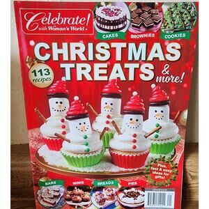 Celebrate! Woman's World Christmas Treats Cookbook Holiday Recipes